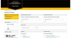 Desktop Screenshot of libguides.kennesaw.edu