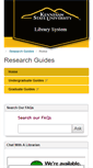 Mobile Screenshot of libguides.kennesaw.edu