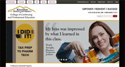 Desktop Screenshot of ccpe.kennesaw.edu
